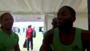 USA 4x1 Throws Down London Diamond League - Aviva London Grand Prix 2011 [Day 2 Interviews]
