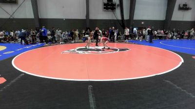 110 lbs Cons. Semis - Eden Ridgley, Harrisburg Mat Club vs Isabelle Goedl, Steelclaw Wrestling Club