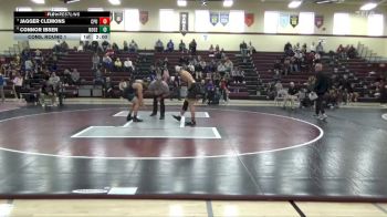 215 lbs Cons. Round 1 - Connor Ibsen, North Cedar, Stanwood vs Jagger Clemons, Center Point-Urbana