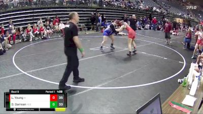 150 lbs Finals (8 Team) - Olivia Garrean, Nebraska Blue vs Liz Young, Team Iowa