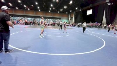 98-105 lbs Round 2 - Syress Ross, Greenwave Youth Wrestling Club vs Connor Tolman, Fallon Outlaws WC