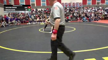 135 lbs 3rd Place Match - Gracie Kuhn, North Fayette Valley vs Jaylynn Craun, Oelwein