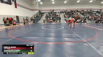 126 lbs Round 4 - Guadalupe Olvera, Keller Timber Creek (Girls) vs Noelle Adams, Katy (Girls)