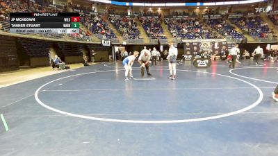 103 lbs Round Of 16 - JP Mckeown, Wilkes Barre vs Tanner Stuart, Warren