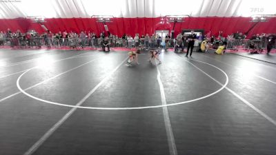 75 lbs 1st Place Match - Alaina Chambers, Lancaster Wrestling Club vs Reagan Lancaster, Holmen