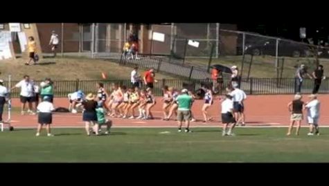 Legion Canadian track and field championship 1500m - Youth girls