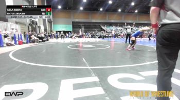 147 lbs Final - Leila Esera, Kahuku Wrestling Club vs Kayla Zeidler, Petaluma WC