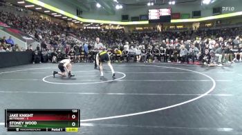 120 lbs Semis - Stoney Wood, Indianola vs Jake Knight, Bettendorf