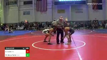 145 lbs Consi Of 8 #2 - Cade Lucio, Drillers WC vs Mario De La Torre, Team Quest