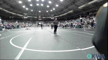 55 lbs Consi Of 32 #2 - Phoebe Roach, Grove Takedown Club vs Asa Gray, Talihina Youth Wrestling Club
