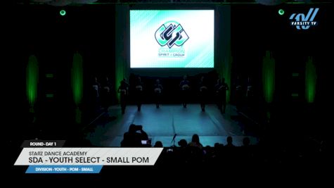 Starz Dance Academy - SDA - Youth Select - Small Pom [2024 Youth - Pom - Small Day 1] 2024 ASC Clash of the Titans Schaumburg & CSG Dance Grand Nationals