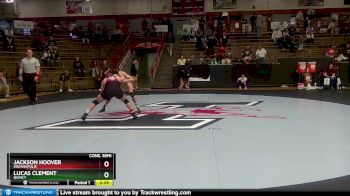 149 lbs Cons. Semi - Jackson Hoover, Indianapolis vs Lucas Clement, Quincy