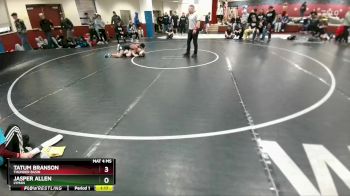 126 lbs Cons. Round 5 - Jasper Allen, Lyman vs Tatum Branson, Thunder Basin