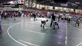 102 lbs Cons. Round 1 - Elijah Hurst, Wahoo Wrestling Club vs Aiden Carruthers, MWC Wrestling Academy