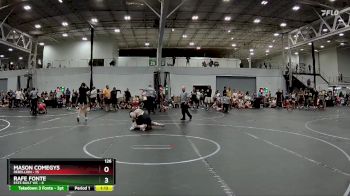 126 lbs Round 7 (8 Team) - Rafe Fonte, Este Built WC vs Mason Comegys, Rebellion