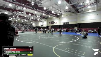 135 lbs Champ. Round 2 - Madeline Atchison, Adelanto vs Gabby Jimenez, Paloma Valley