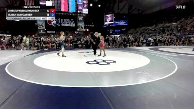 113 lbs Champ. Rd Of 128 - Christopher Schnobrick, FL vs Isaiah Waycaster, TN