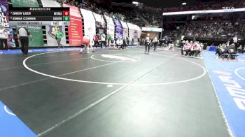 235 Class 1 lbs Cons. Round 3 - Drew Leer, Nevada vs Emma Corbin, El Dorado Springs
