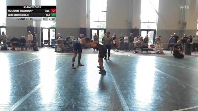 141 lbs Round Of 16 - Hudson Waldrop, Campbell vs Leo Mongiello, Franklin & Marshall