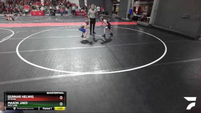 81 lbs Quarterfinal - Gunnar Helwig, RT Elite vs Mason Jako, Rice Lake