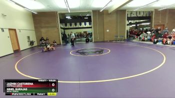 105lbs Cons. Round 1 - Jazmin Castorena, Centralia (Girls) vs Ninel Barajas, Royal (Girls)