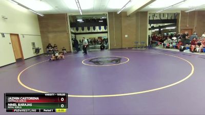 105lbs Cons. Round 1 - Jazmin Castorena, Centralia (Girls) vs Ninel Barajas, Royal (Girls)