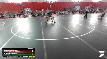 94 lbs 1st Place Match - Landen Bogard, Askren Wrestling Academy vs Carsen Voskuil, Wisconsin