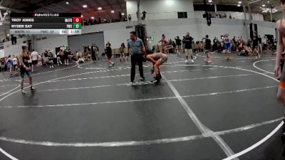 130 lbs Round 2 (6 Team) - Camren Hall, Kardiac Kidz vs Shay Krysinski, TDWC