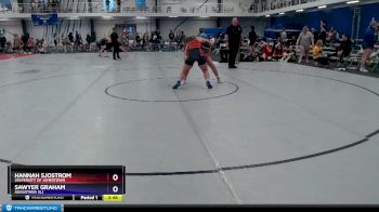 170 lbs 3rd Place Match - Hannah Sjostrom, University Of Jamestown vs Sawyer Graham, Augustana (IL)