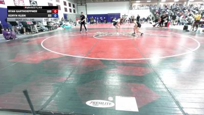 145 lbs Cons. Round 2 - Koryn Klein, Southeast CC vs Ryan Garthoeffner, Lindenwood University