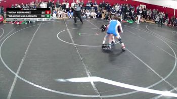 126 lbs Quarterfinal - Aidan Hernandez, Sierra Vista vs Brandon Avila-Ramos, The Meadows School