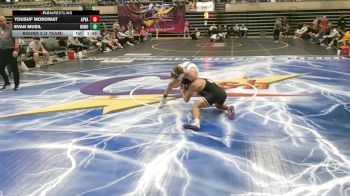 145 lbs Round 3 (4 Team) - Evan Musil, Hononegah, IL vs Yousuf Morowat, Apple Valley, MN