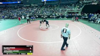 285 lbs Champ. Round 1 - Servando Lozano, Columbus North vs Elijah Stokes, New Albany