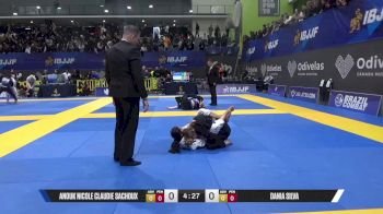 Dania Silva vs Anouk Nicole Claudie Sachoux 2025 European Jiu-Jitsu IBJJF Championship