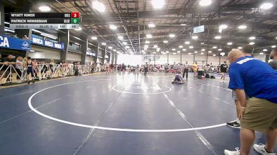106 lbs Rr Rnd 3 - Wyatt Kiner, Diesel - HSB vs Patrick Winseman, BlueWave - HSB