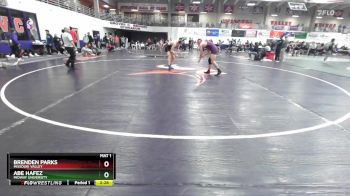 165 lbs Cons. Round 6 - Abe Hafez, Midway University vs Brenden Parks, Missouri Valley