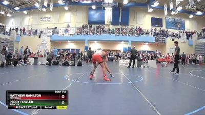 113 lbs 3rd Place Match - Perry Fowler, Syracuse vs Matthew Hamilton, Post Falls