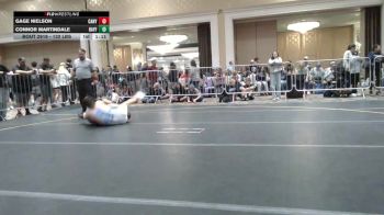 132 lbs Round Of 128 - Gage Nielson, Canyon View HS vs Connor Martindale, Bayfield