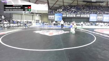 Girls 3A 155 lbs Quarterfinal - Valeria `Vale` Contreras Barrales, Garfield (Girls) vs Brookelynn Miller, Enumclaw (Girls)