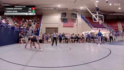113 lbs Quarterfinal - Cesar Lopez, Pontotoc City vs Cannon Stafford, Lewisburg