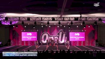 Florida Triple Threat Allstars - Crown Catz [2026 L2 Youth - D2 - Small - A Day 1] 2026 One Up Grand Nationals