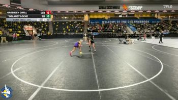 115 lbs 5th Place Match - Delaney Locke, Basehor-Linwood HS vs Greenley Grell, Central DeWitt