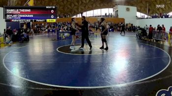 160 lbs Quarterfinal - Isabelle Thesing, Maine Maritime vs Skylah Chakouian, Elmira College