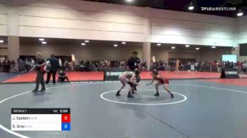 100 lbs Prelims - Jordan Epstein, Georgia vs Samantha Gray, NOVA Wrestling Club