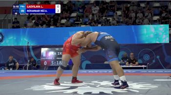 125 kg 1/4 Final - Levan Lagvilava, France vs Abolfazl Mohammad Nezhad, Iran