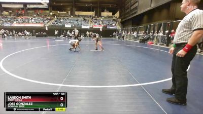 125 lbs Cons. Round 3 - Landon Smith, Embry-Riddle vs Jose Gonzalez, Dickinson State