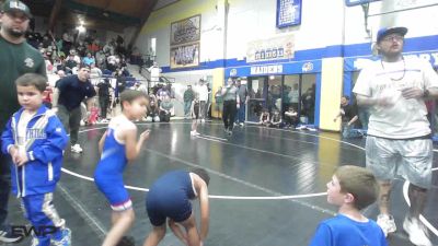 49 lbs Consi Of 8 #2 - Kolter Kelley, Coweta Tiger Wrestling vs Kooper Schrimsher, Tulsa Blue T Panthers