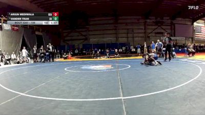 106 lbs 1st Place Match - Vander Tran, SLAM! NEVADA vs Arjun Mediwala, Reno