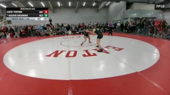 140 lbs Cons. Round 6 - Alexis Escobar, Kelso vs Love` Potter, Cheyenne East