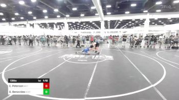 138 lbs Quarterfinal - Connor Peterson, No Team vs Daniel Benavides, Scotsmen WC